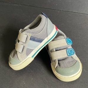 See Kai Run sneakers in gray. Toddler size 4.